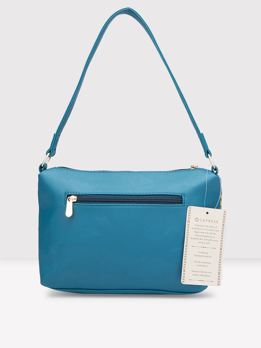 Caprese Tresna Embroidery Green Crossbody Bag - Image 4