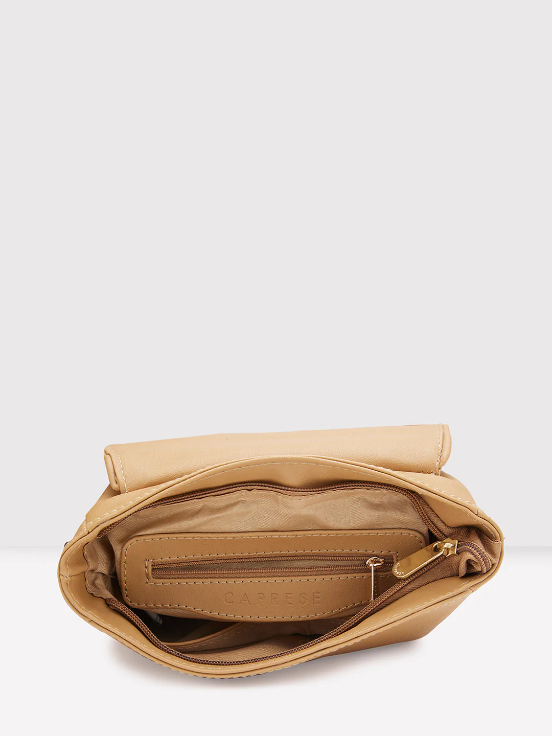 Caprese Tresna Large Embroidery Fawn Sling Bag - Image 6