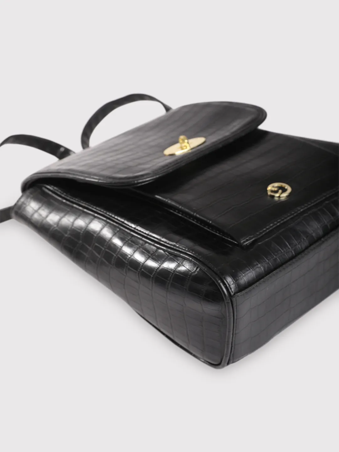 Caprese Treza Medium Black Backpack - Image 5