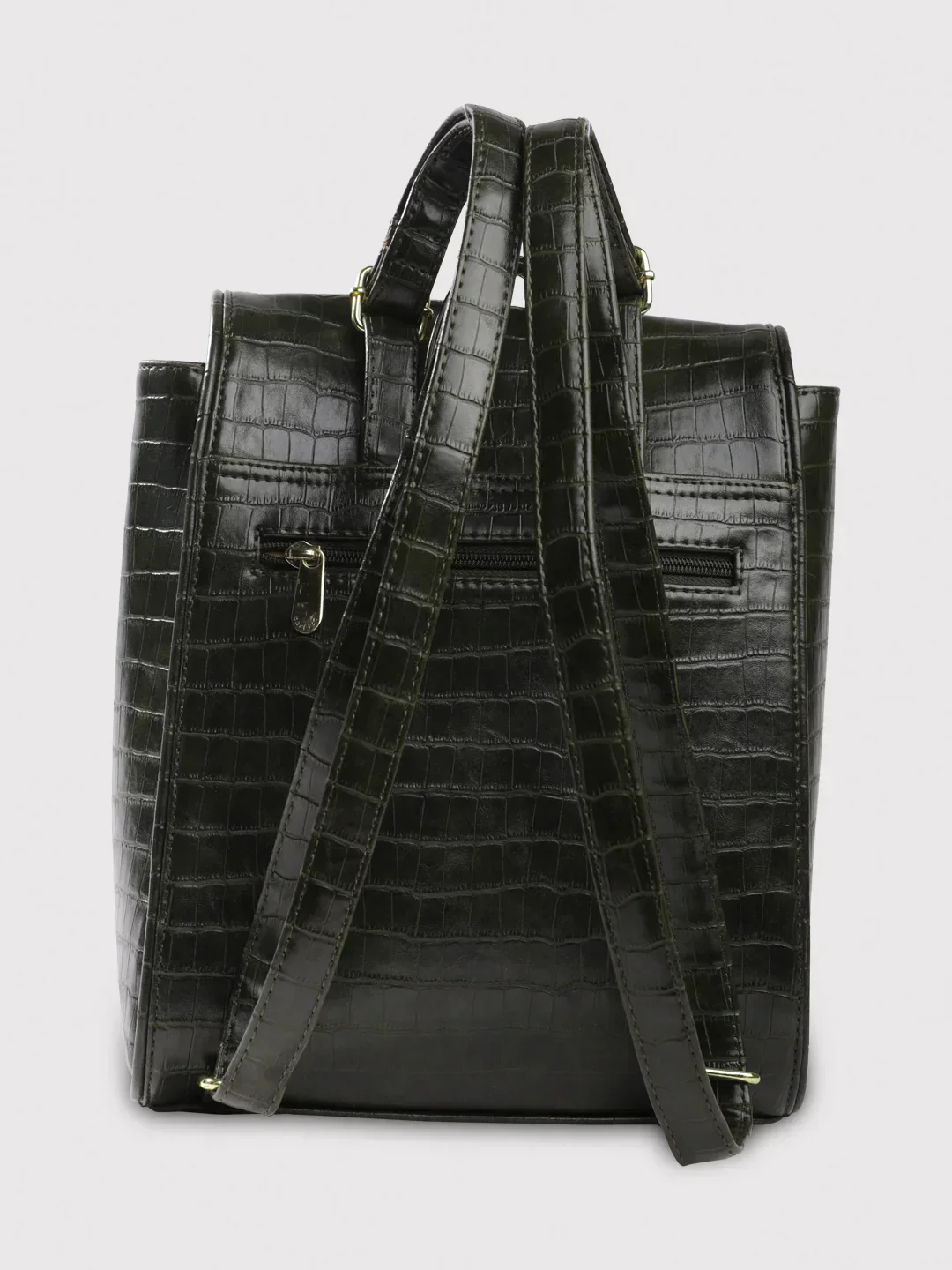Caprese Treza Medium Olive Backpack - Image 7