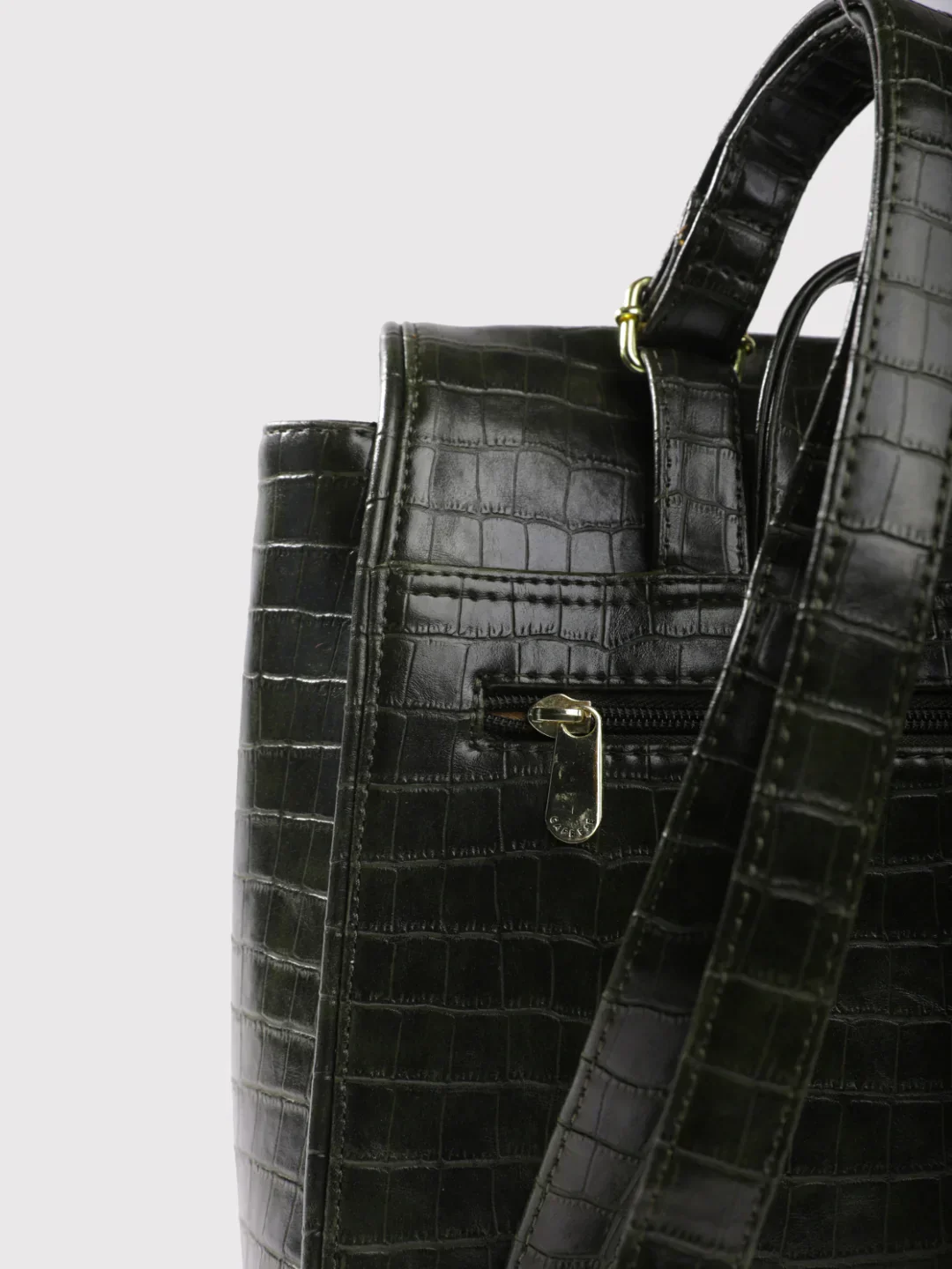 Caprese Treza Medium Olive Backpack - Image 8