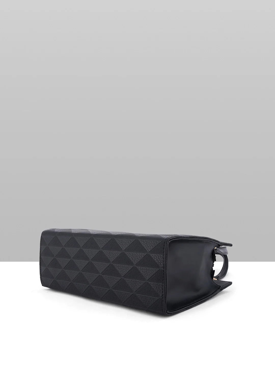 Caprese Trianna Medium Black Satchel Bag - Image 12