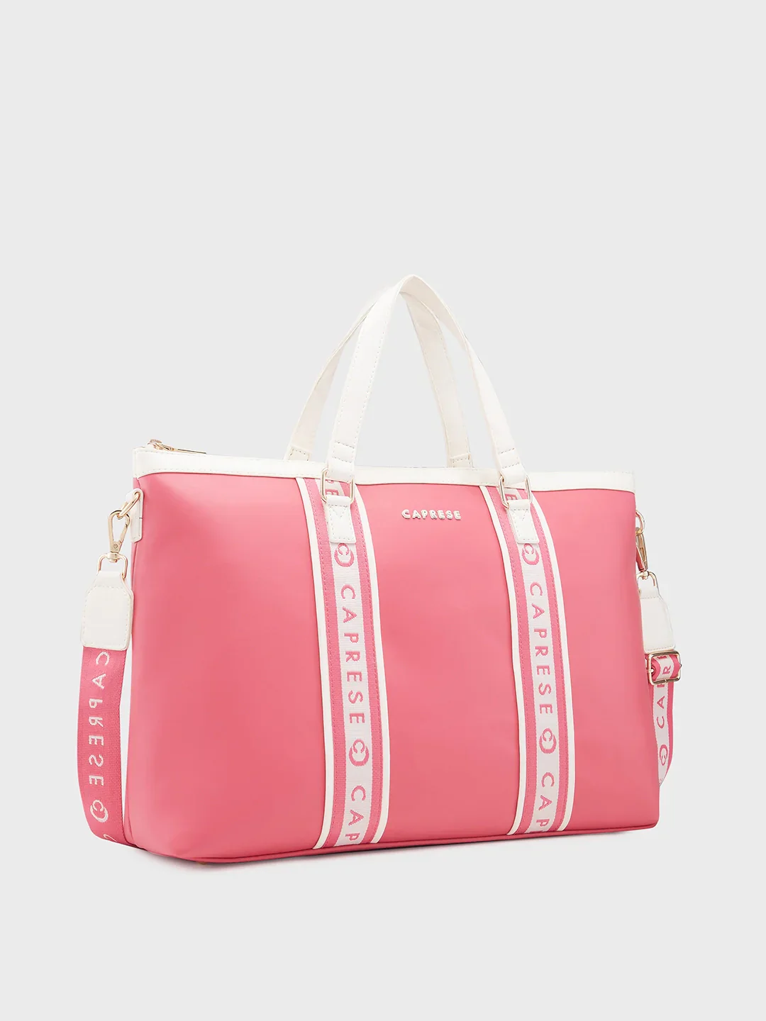 Caprese Trinity Large Fuchsia Laptop Bag - Image 4