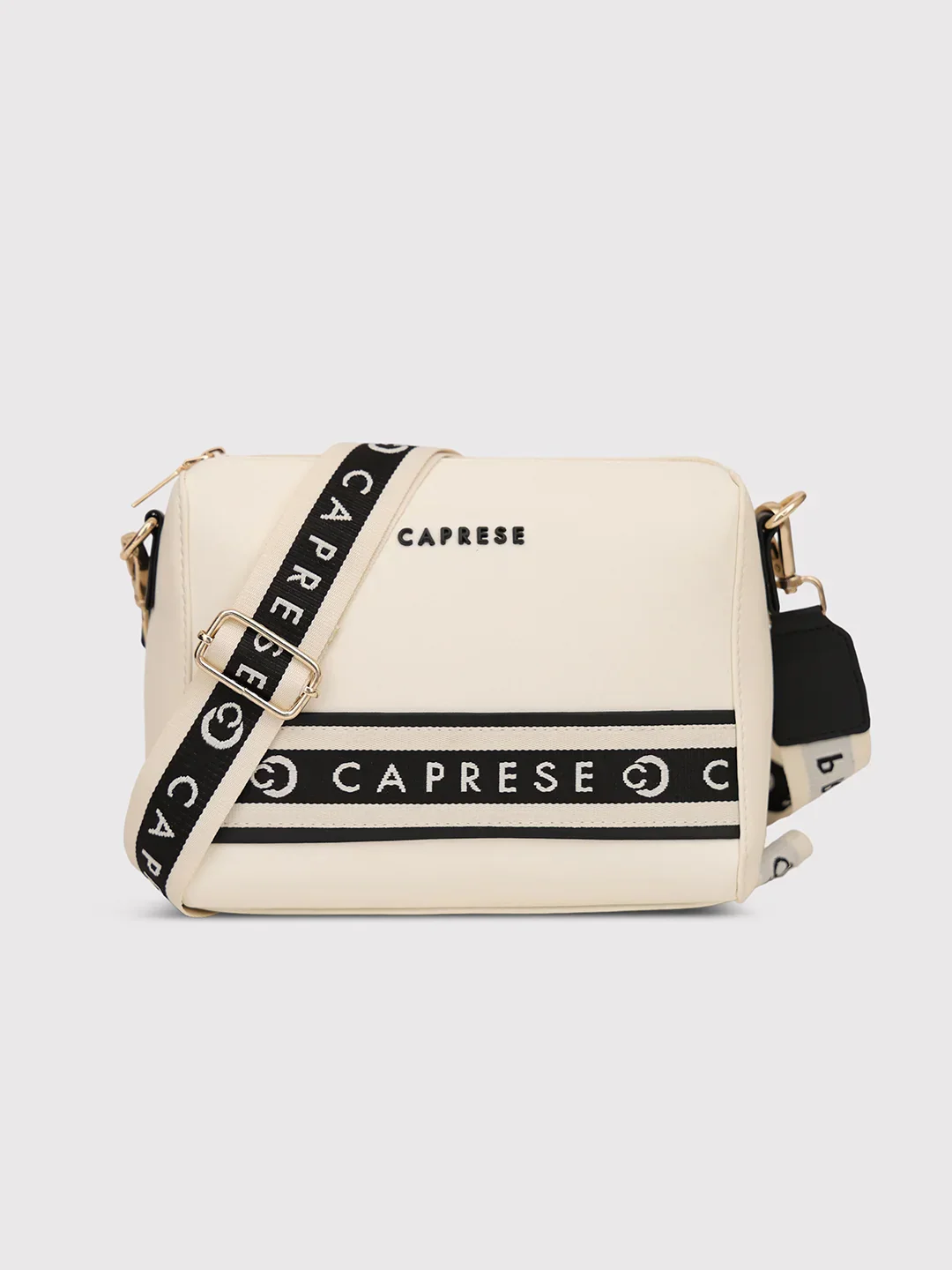 Caprese Trinity Medium Cream Sling Bag