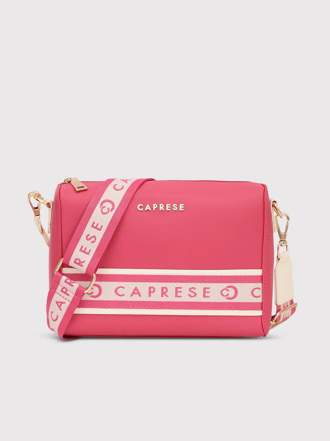 Caprese Trinity Medium Fuchsia Sling Bag