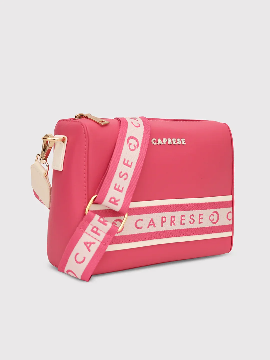 Caprese Trinity Medium Fuchsia Sling Bag - Image 2