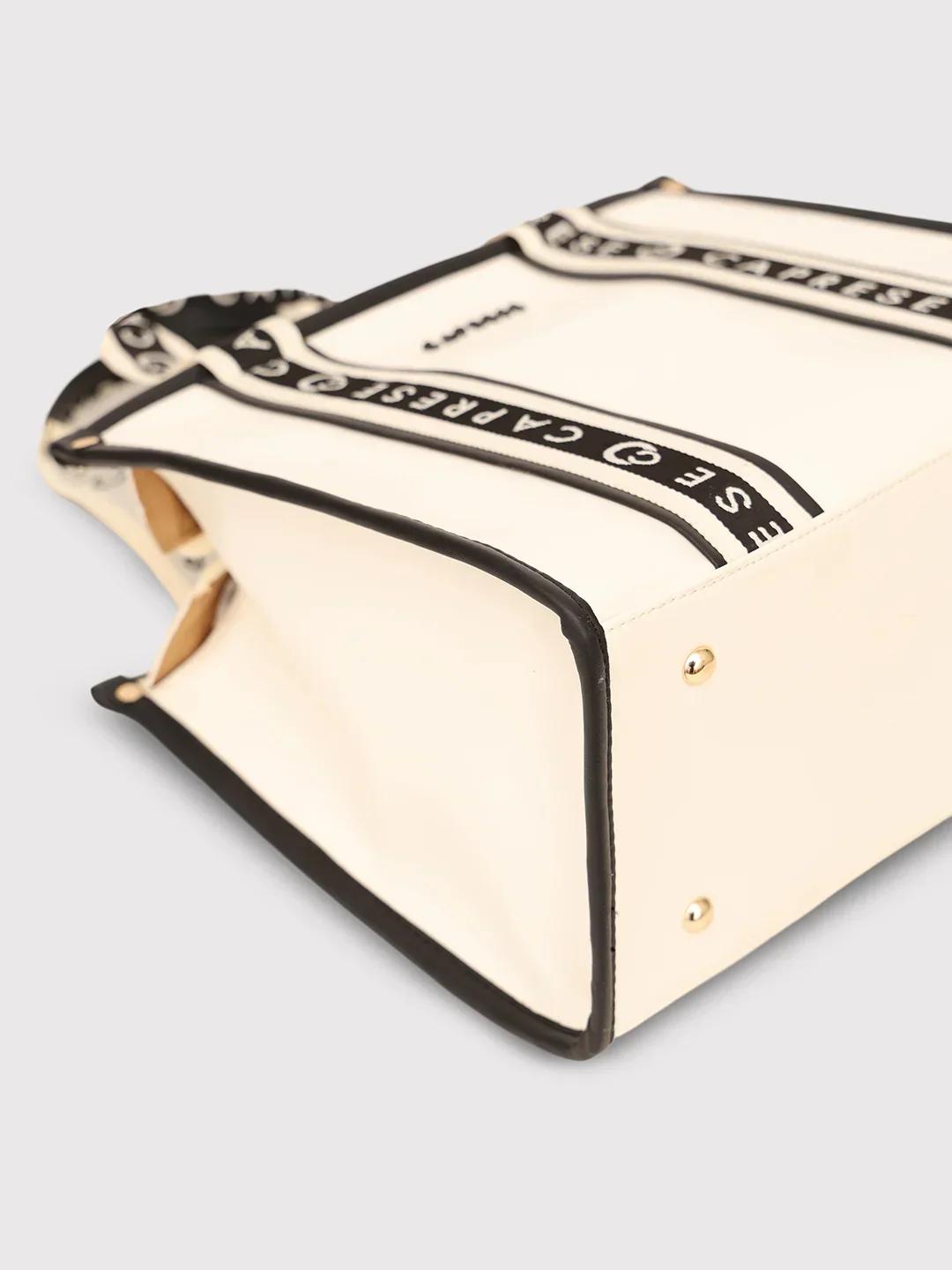 Caprese Trinity Medium Cream Tote Bag - Image 6