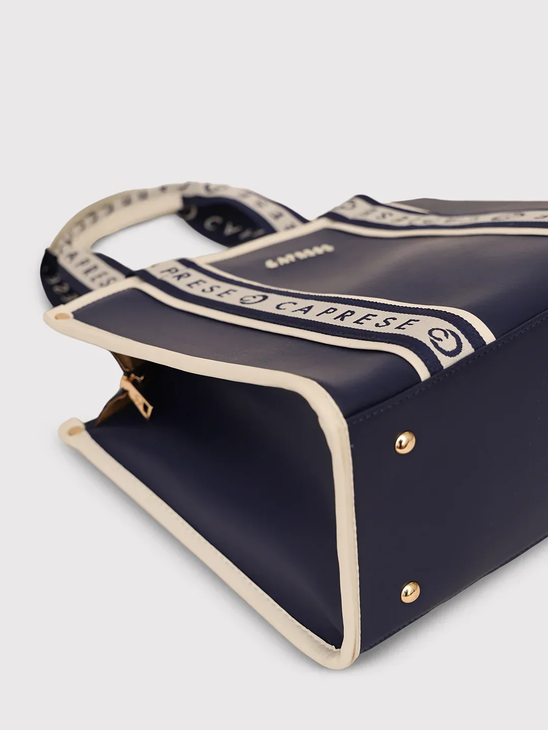 Caprese Trinity Medium Navy Tote Bag - Image 10