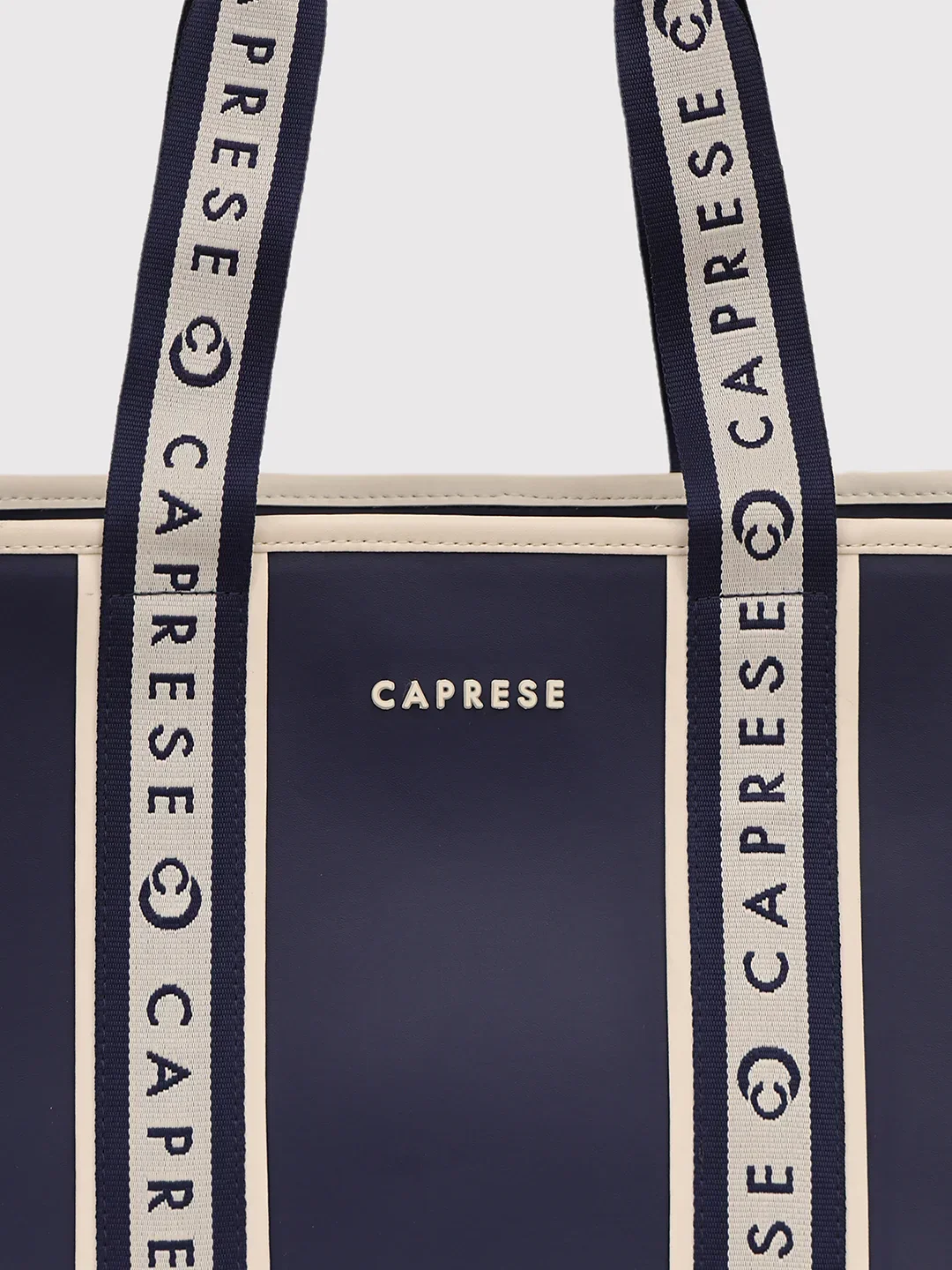 Caprese Trinity Medium Navy Tote Bag - Image 6