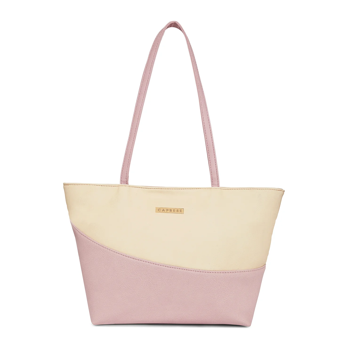 Caprese Tryst Large Pink Satchel Bag