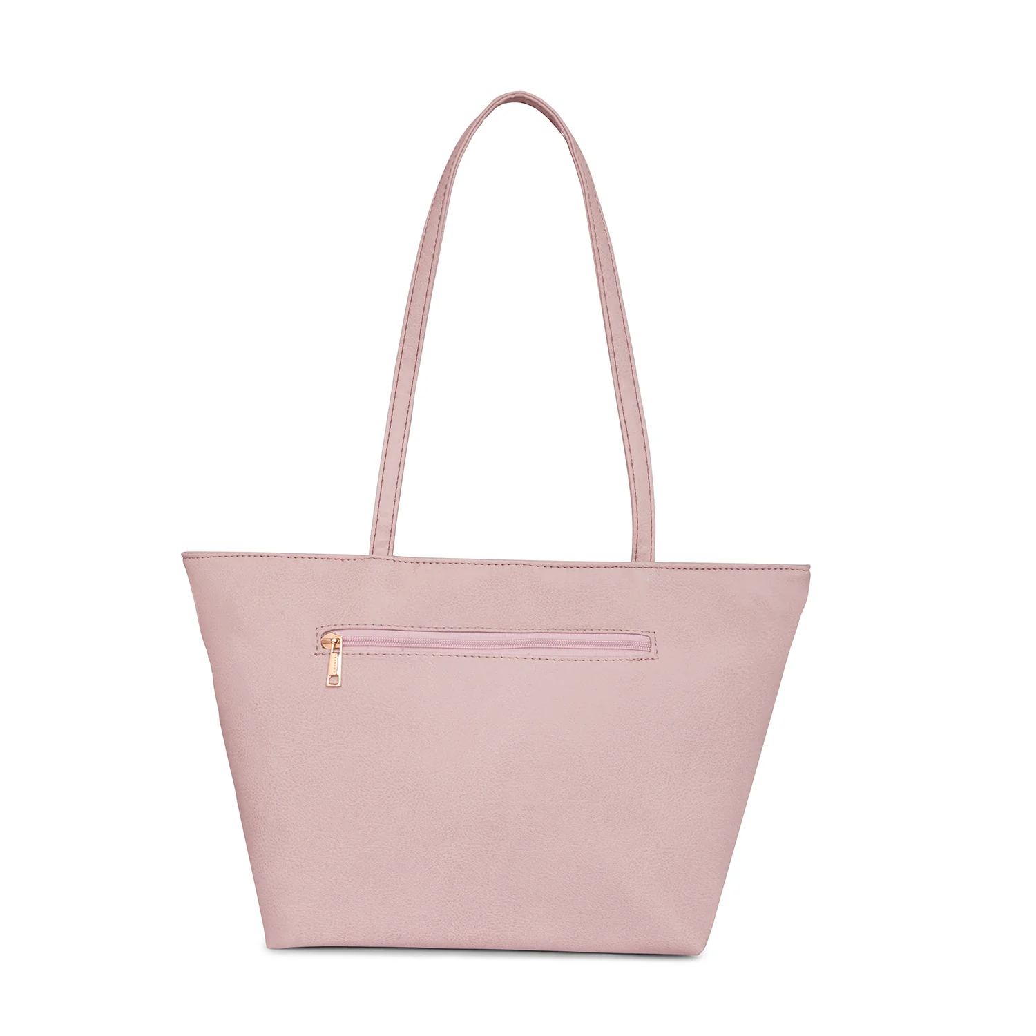 Caprese Tryst Large Pink Satchel Bag - Image 4