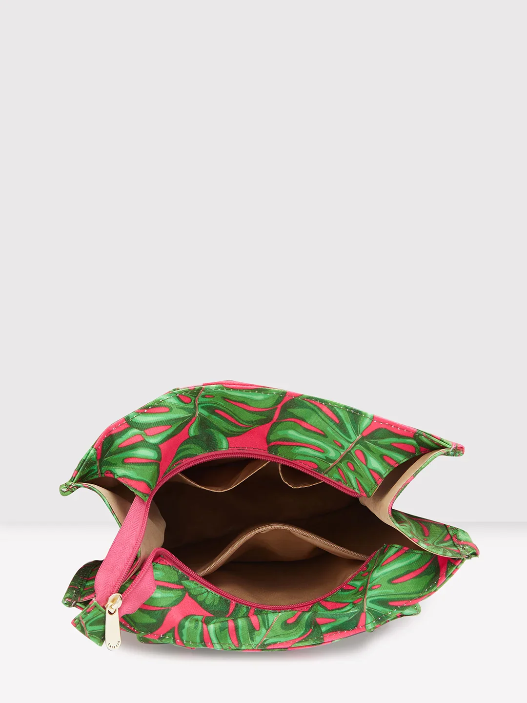 Caprese Tulip Large Green Tote Bag - Image 13