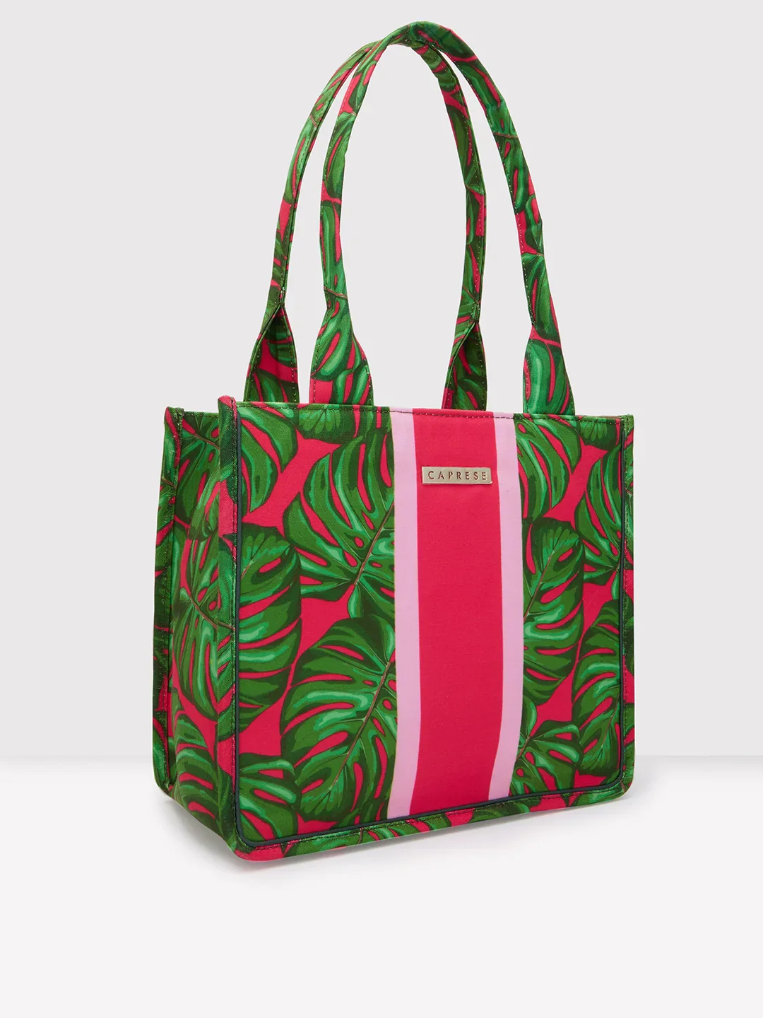 Caprese Tulip Large Green Tote Bag - Image 6