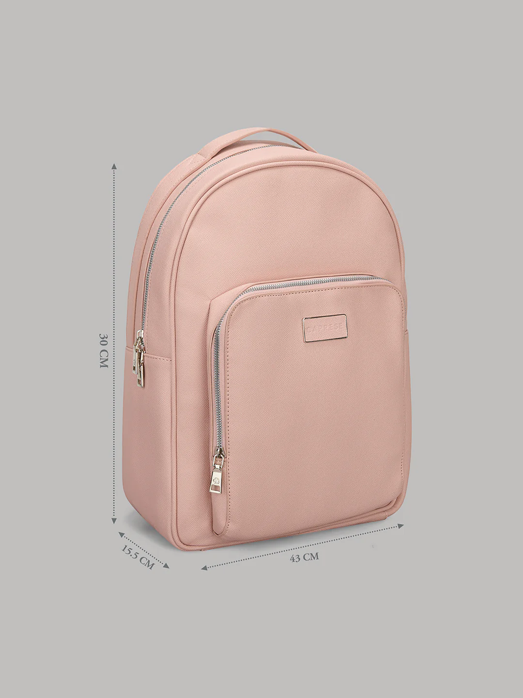 Caprese Uranus Large Powder Pink
 Backpack - Image 15