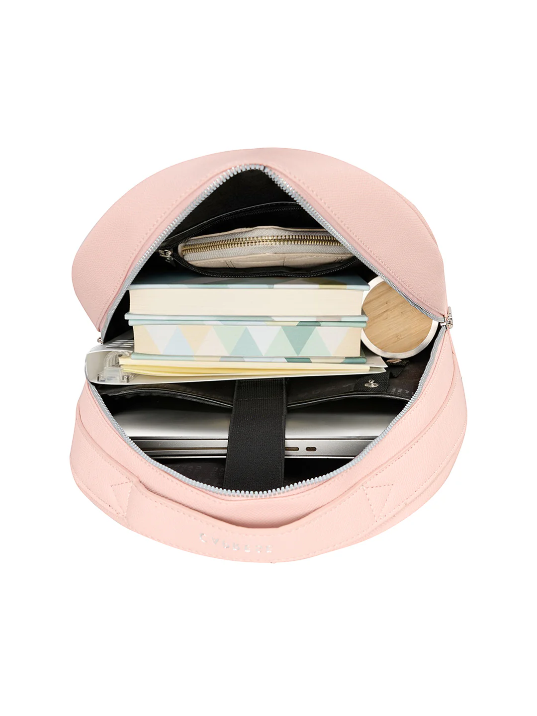 Caprese Uranus Large Powder Pink
 Backpack - Image 9