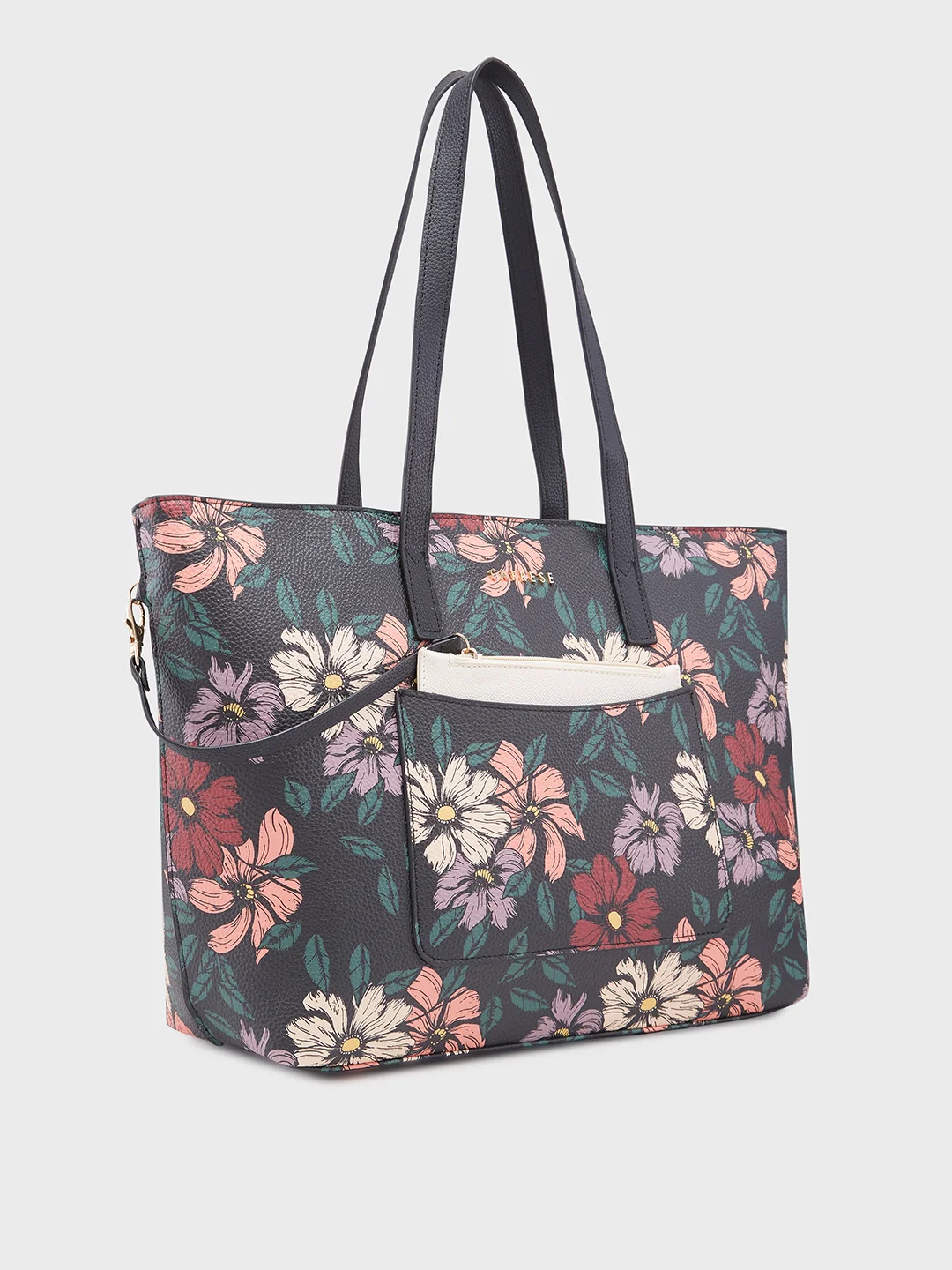 Caprese Vanessa Large Black Tote Bag - Image 5