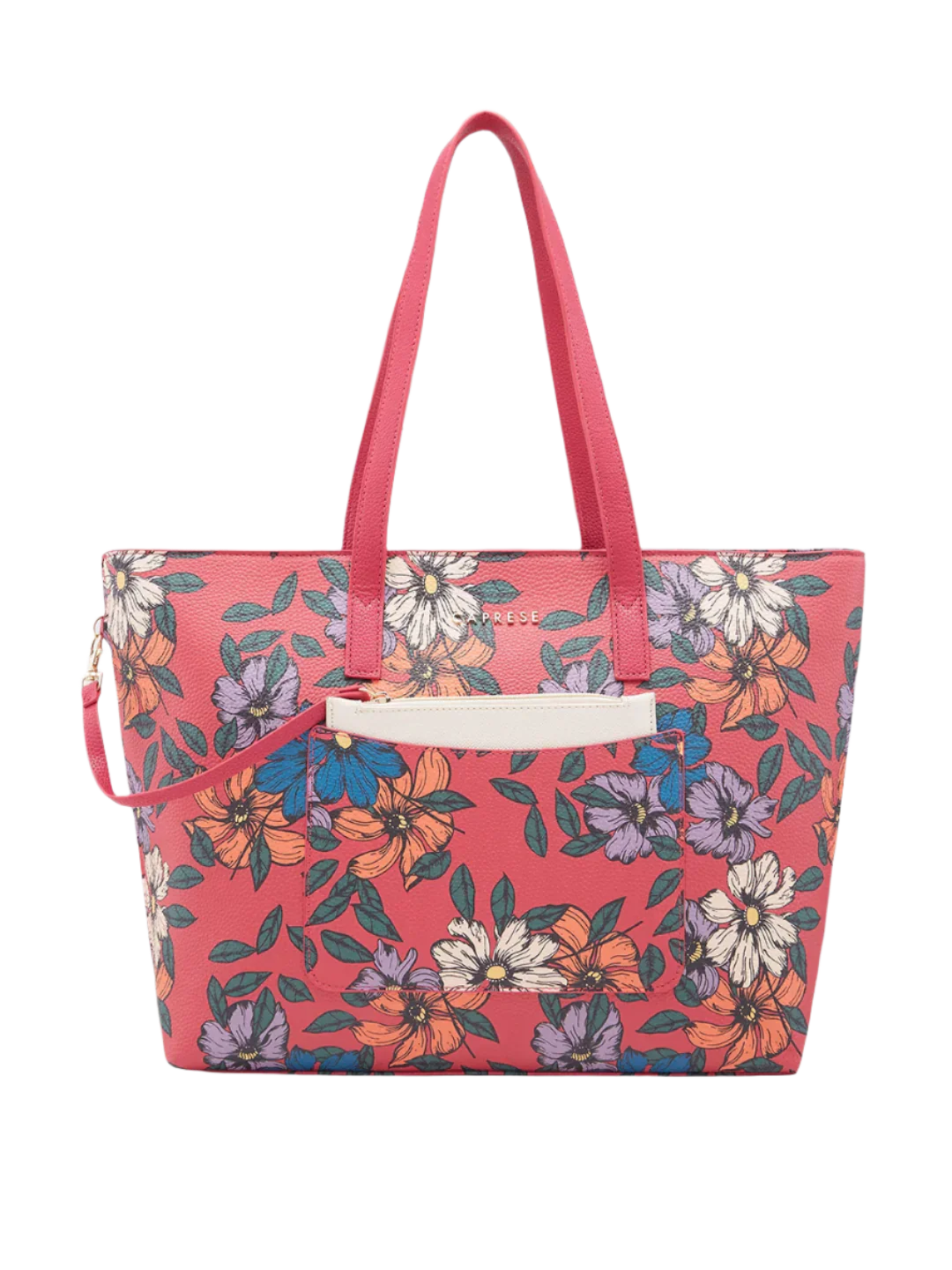 Caprese Vanessa Large Fuchsia Tote Bag