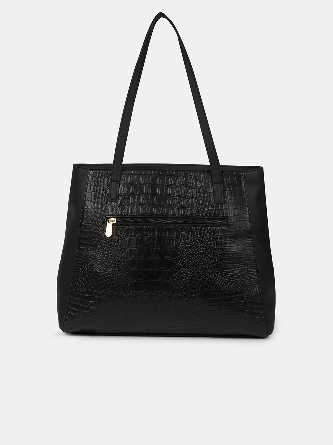 Caprese  Vani Large Black Satchel Bag - Image 4