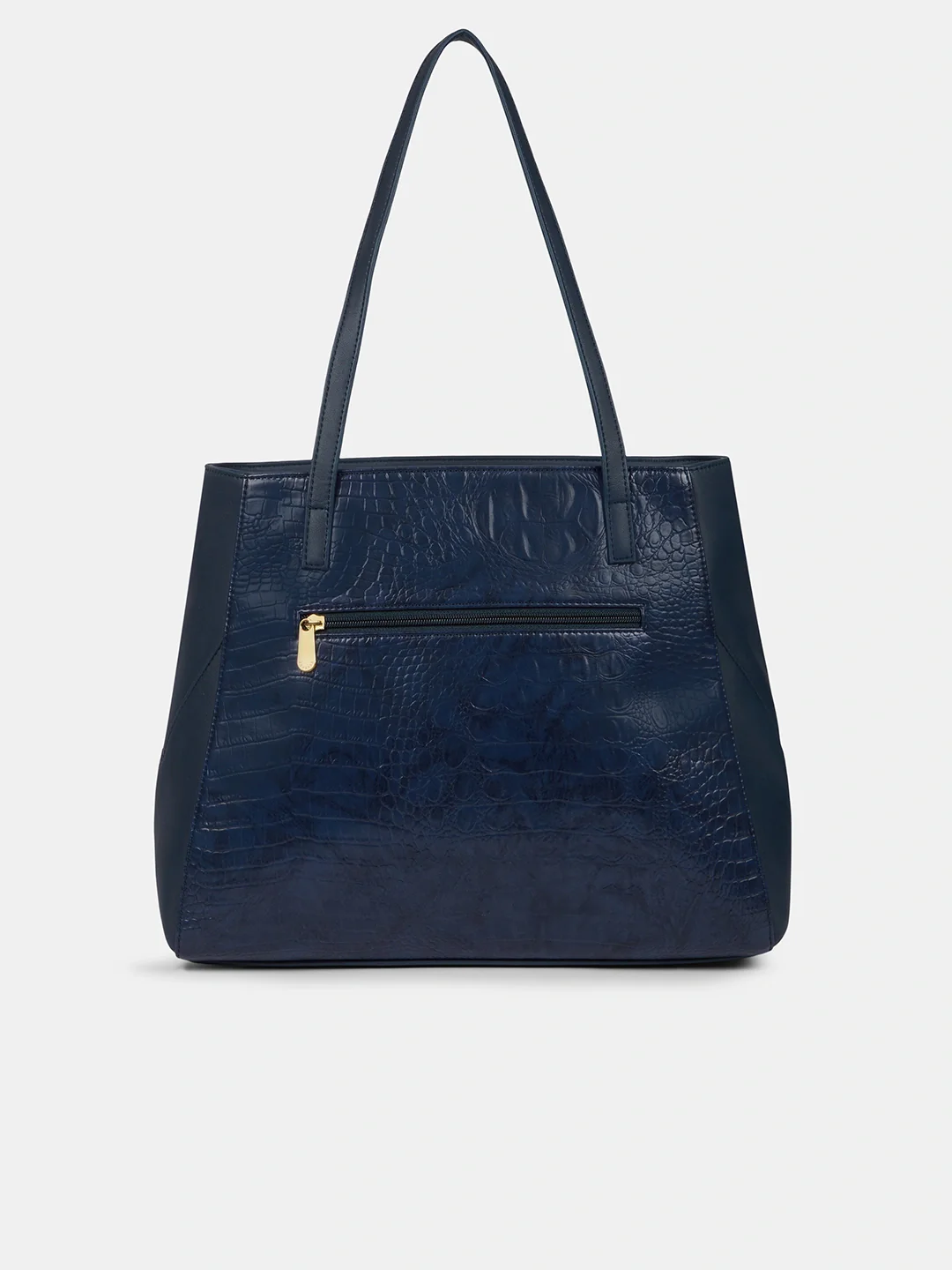Caprese  Vani Large Navy Blue Satchel Bag - Image 4