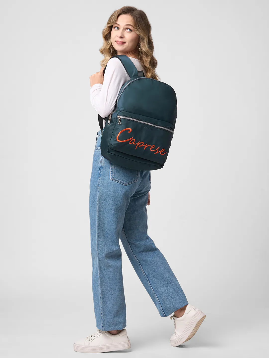 Caprese Venus Large Navy Laptop Backpack - Image 9