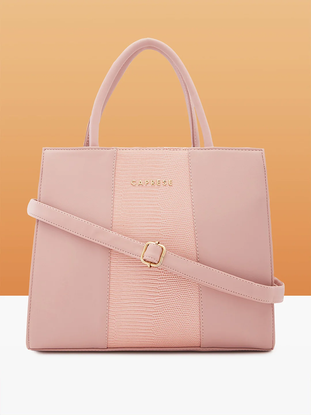 Caprese Verona Medium Pink Satchel Bag