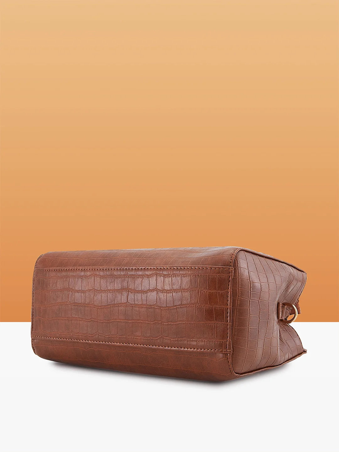 Caprese Verona Small Brown Satchel Bag - Image 8