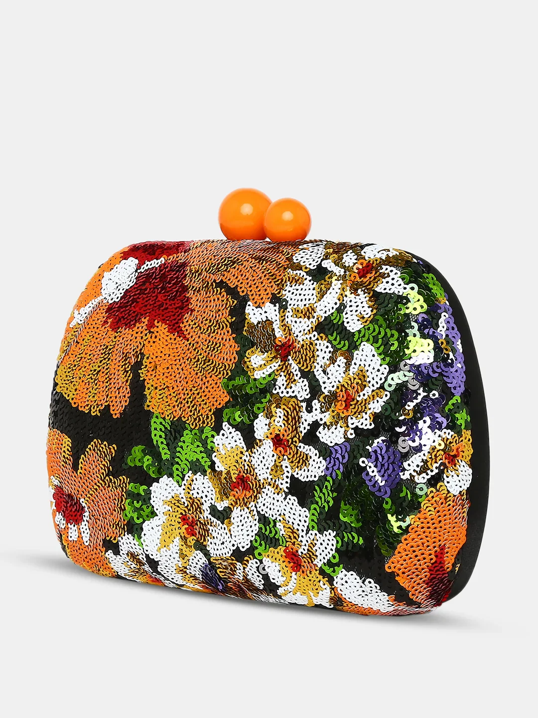 Caprese Victoria Small Black Clutch - Image 4