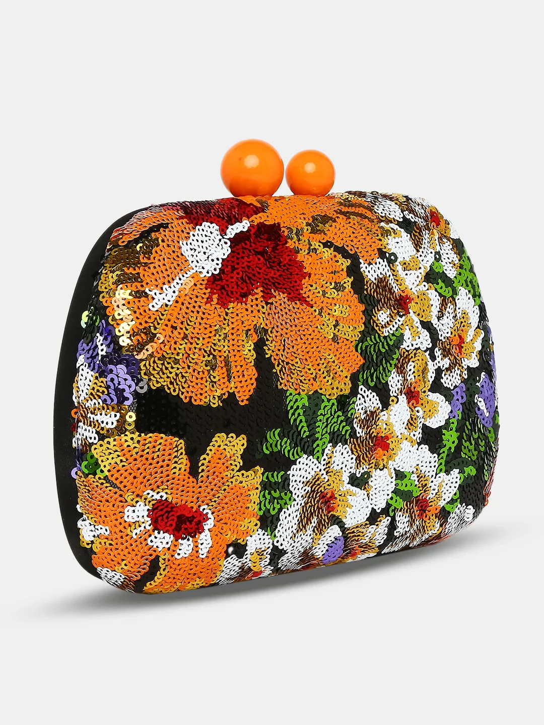 Caprese Victoria Small Black Clutch - Image 5