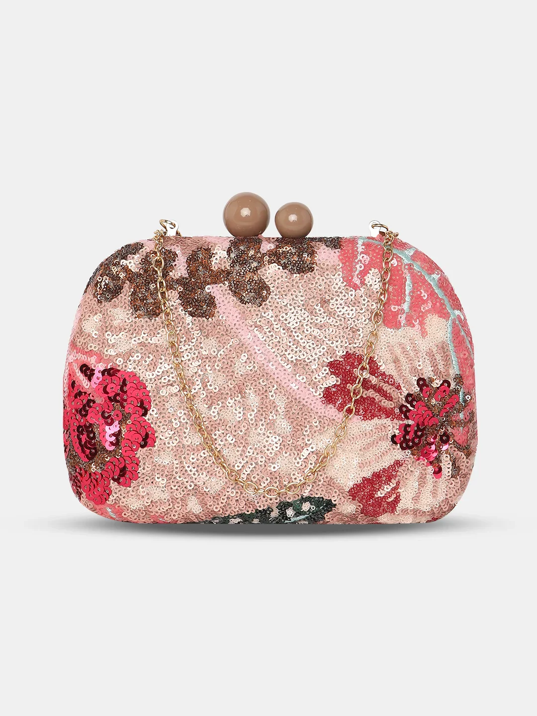 Caprese Victoria Small Pink Clutch - Image 10