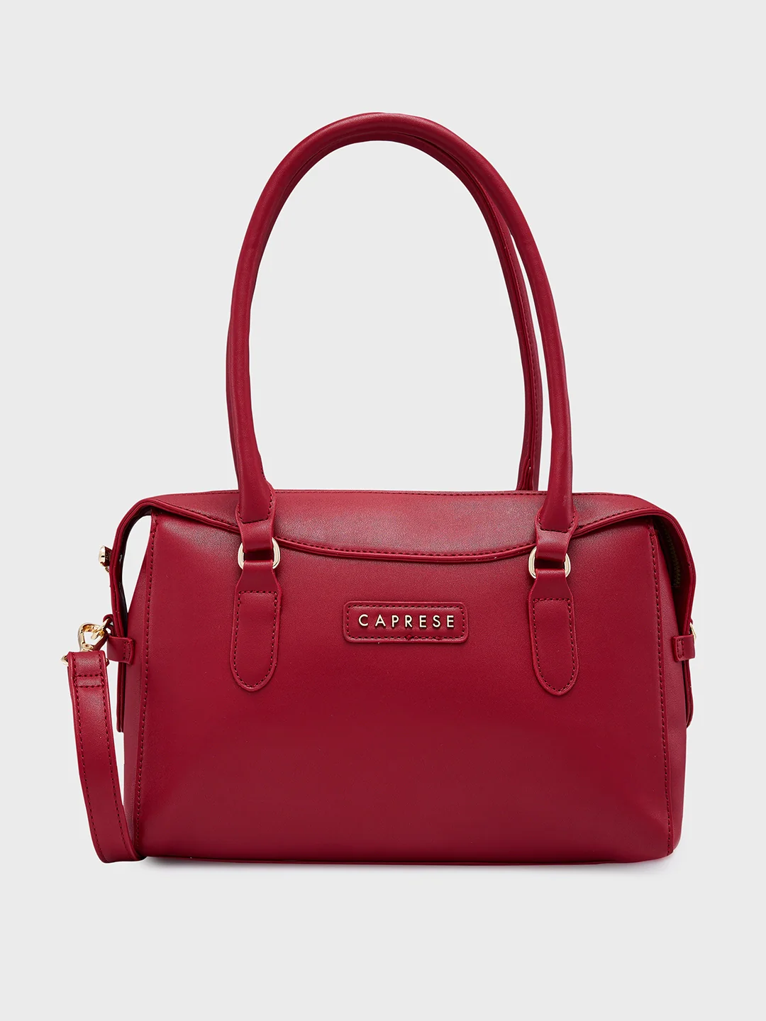 Caprese Vienna Small Red Satchel Bag - Image 3