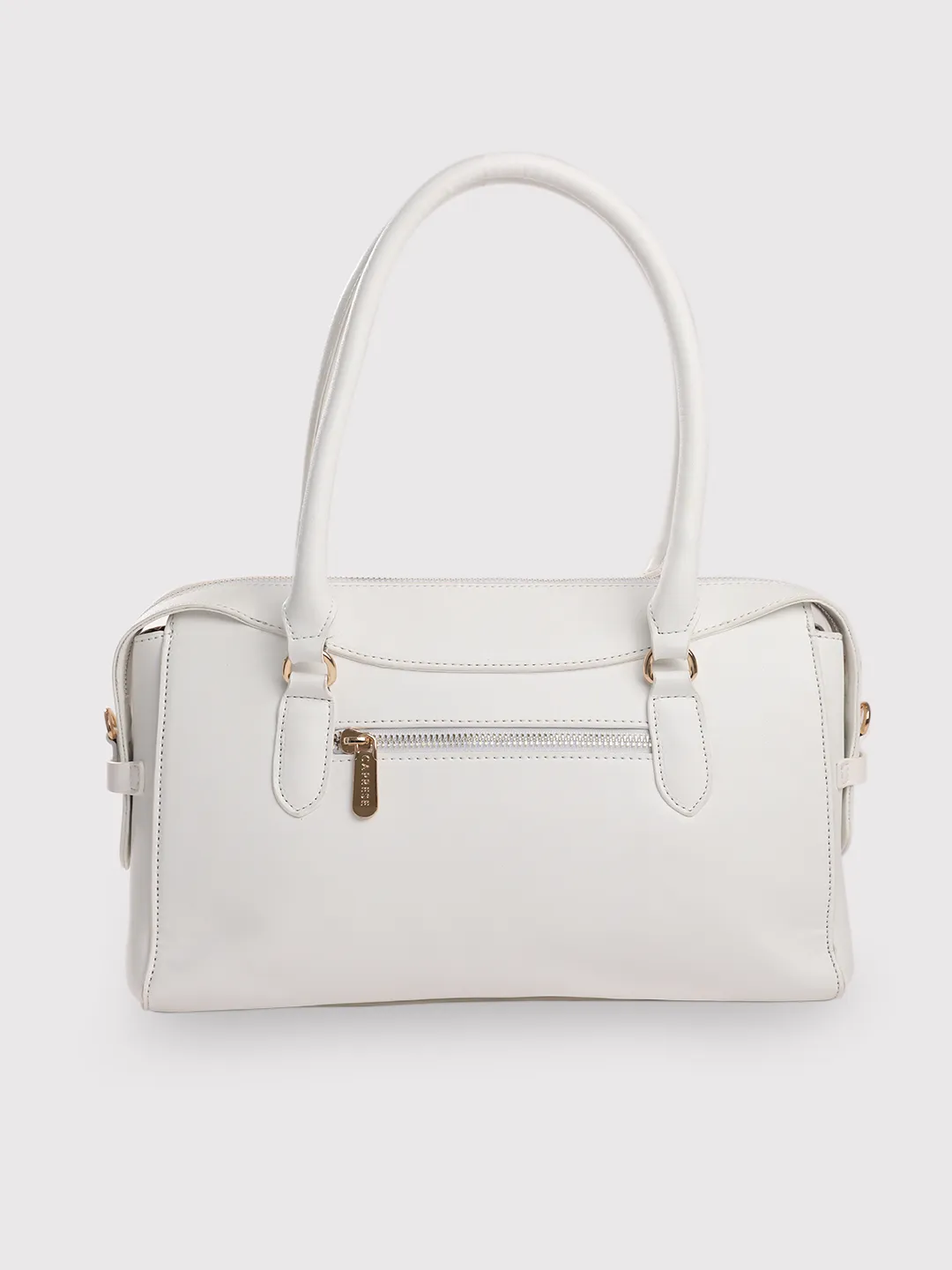 Caprese Vienna Small White Satchel Bag - Image 4
