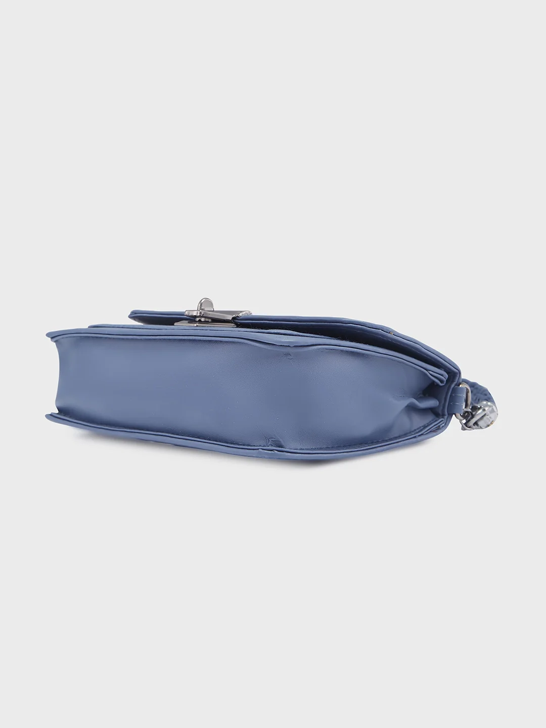 Caprese Viko Medium Blue Sling Bag - Image 5