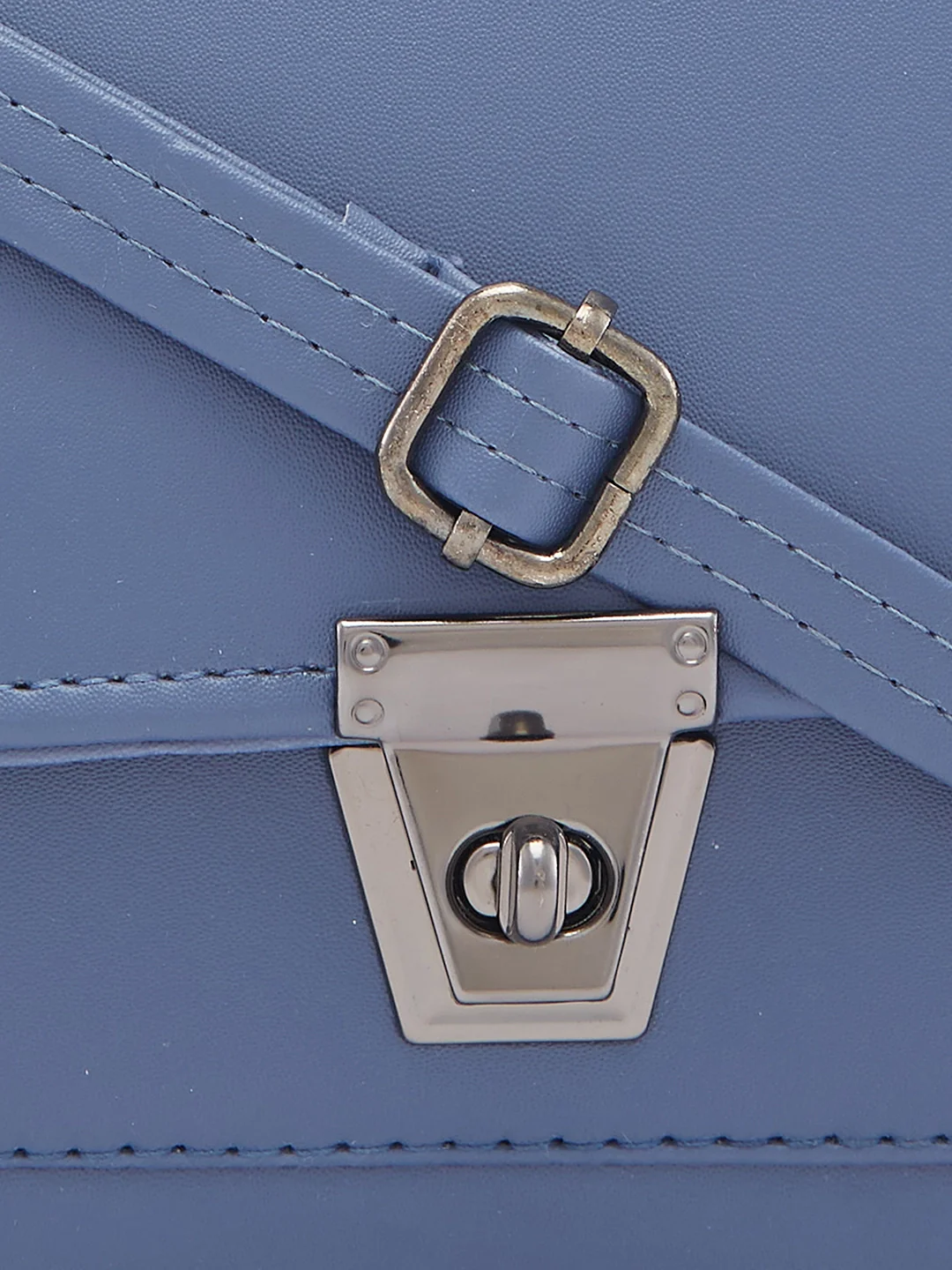 Caprese Viko Medium Blue Sling Bag - Image 8