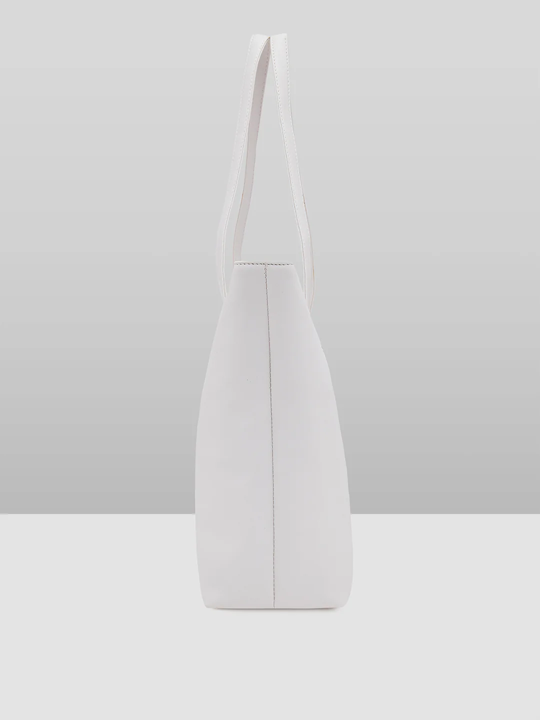 Caprese Vinci Medium Beige Tote Bag - Image 12
