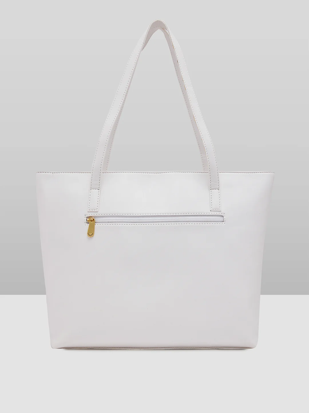 Caprese Vinci Medium Beige Tote Bag - Image 3