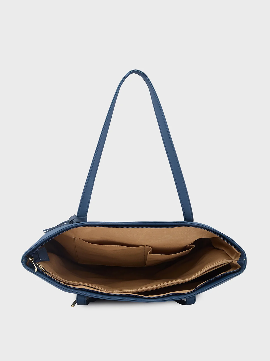 Caprese Vinci Medium Blue Tote Bag - Image 8