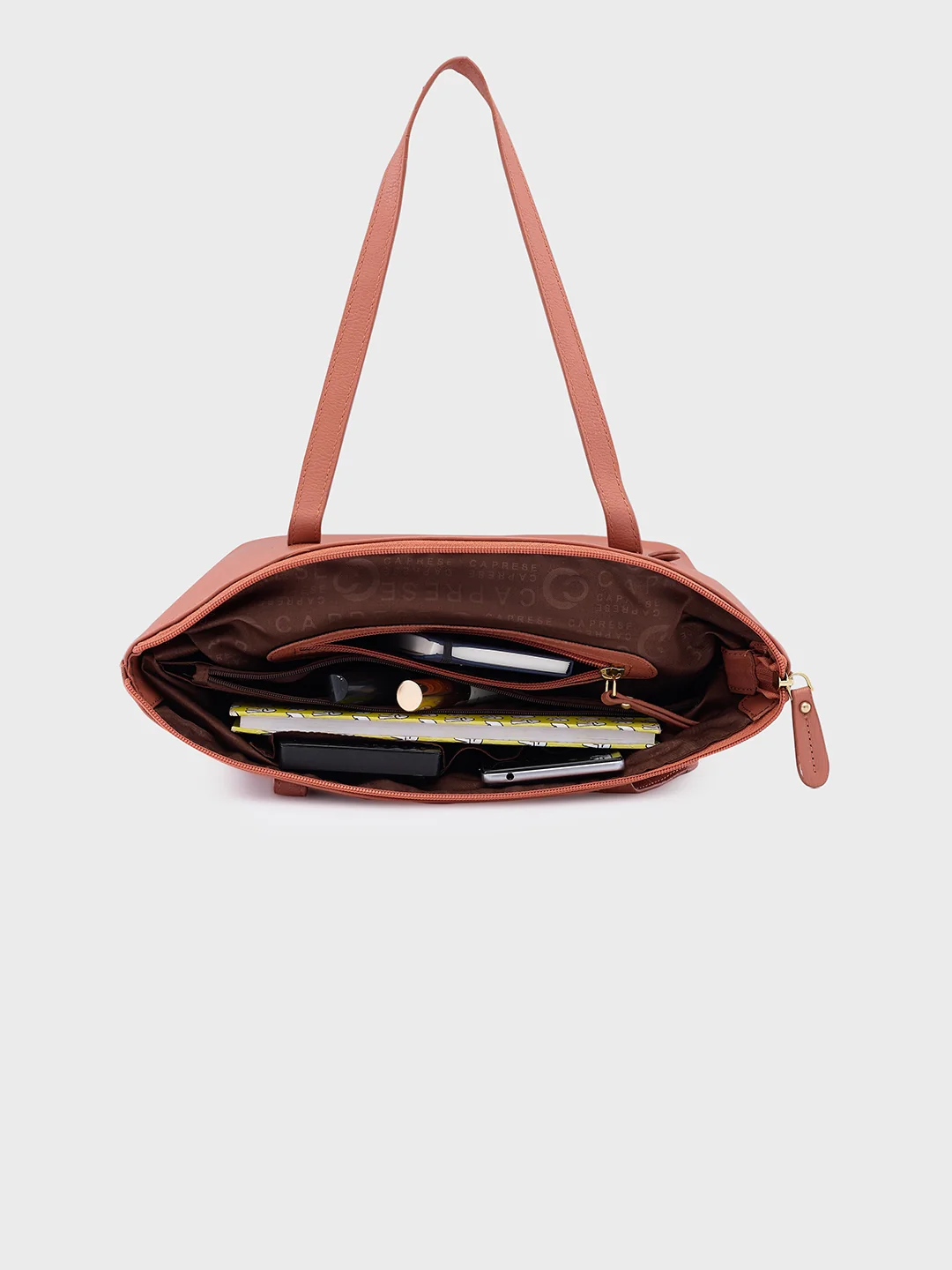 Caprese Viola Medium Blush Satchel Bag - Image 5