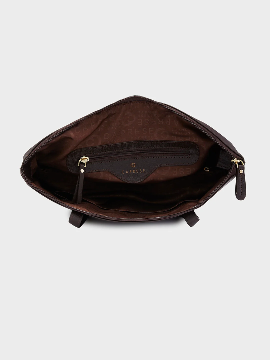 Caprese Viola Medium Dark Brown Satchel Bag - Image 6