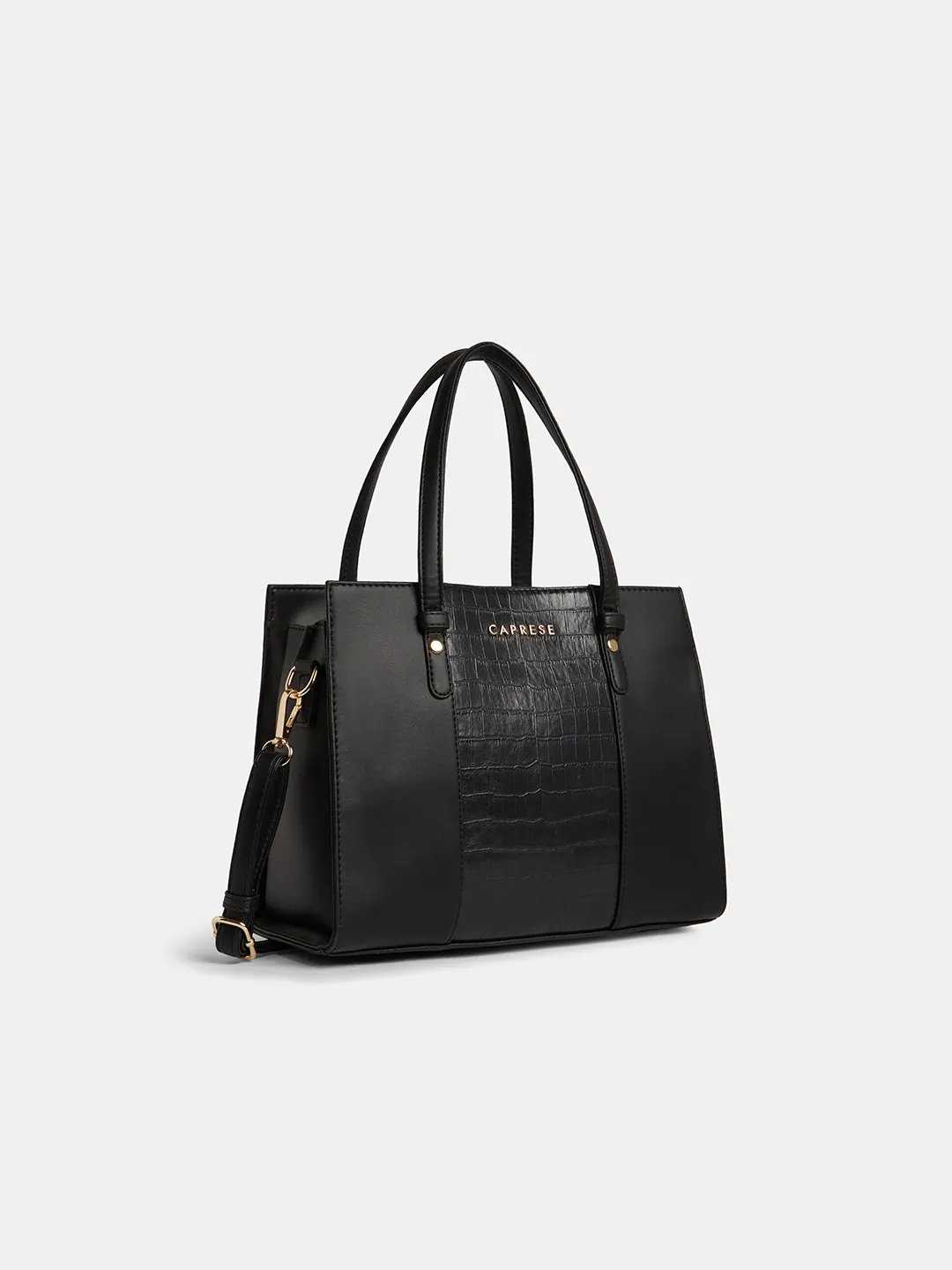 Caprese Visalia Small Black Tote Bag - Image 3