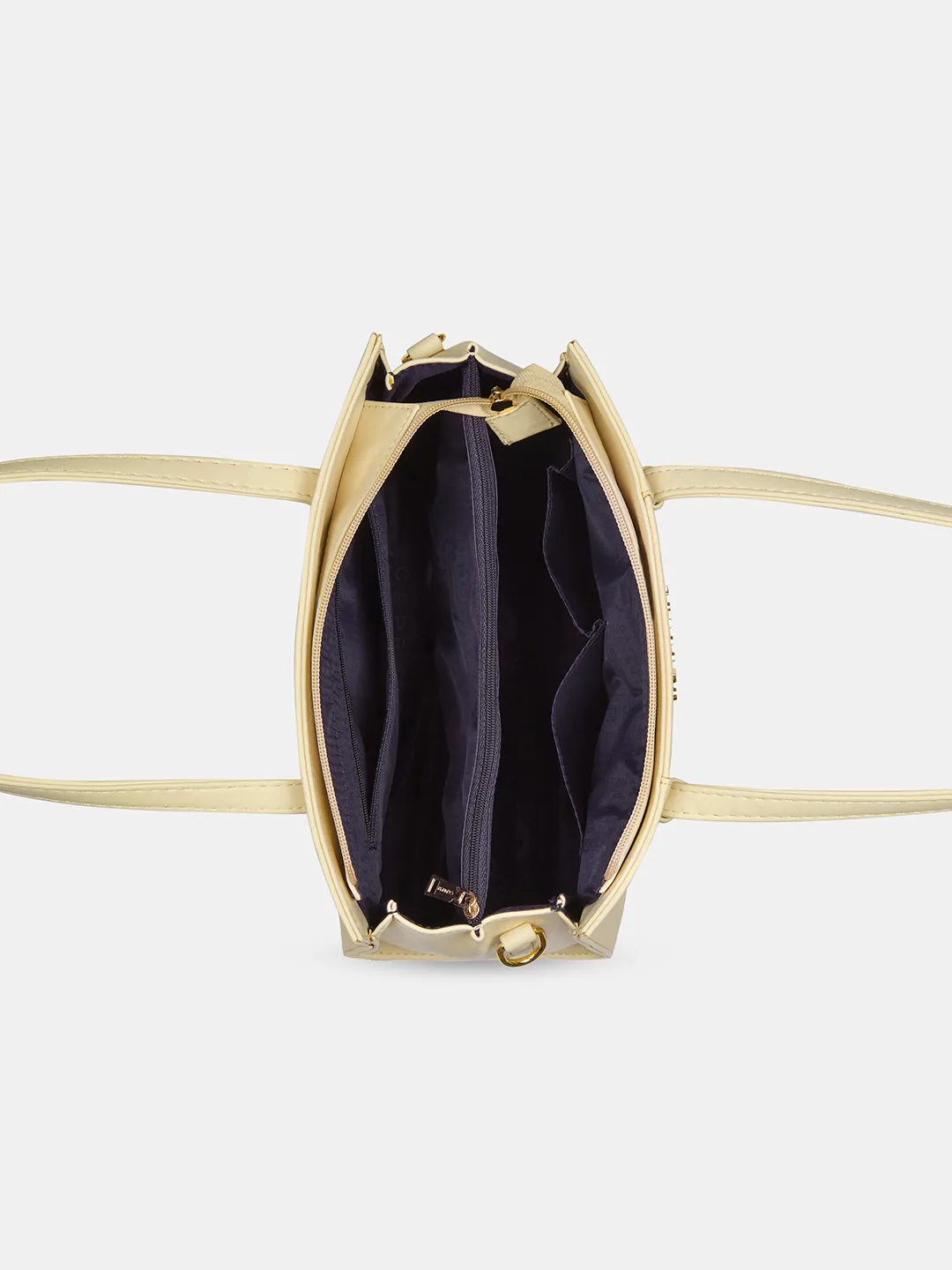 Caprese Visalia Small Dark Beige Tote Bag - Image 6