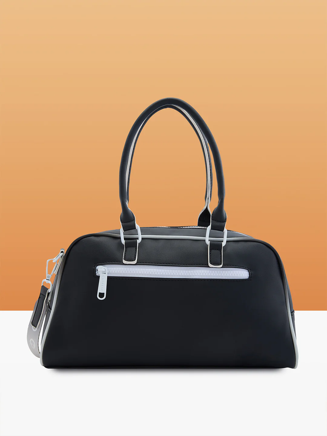 Caprese Vivian Large Black Duffle Bag - Image 5