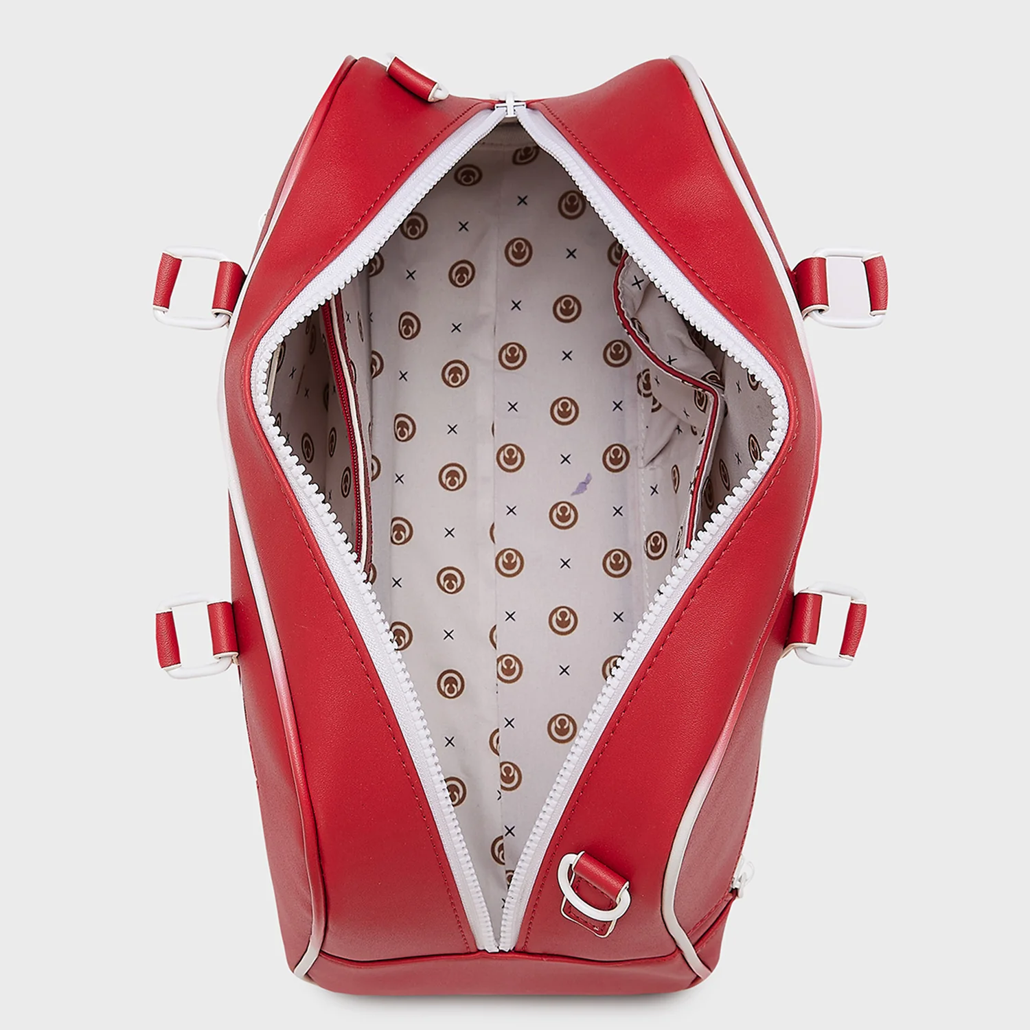 Caprese Vivian Large Red Duffle Bag - Image 7