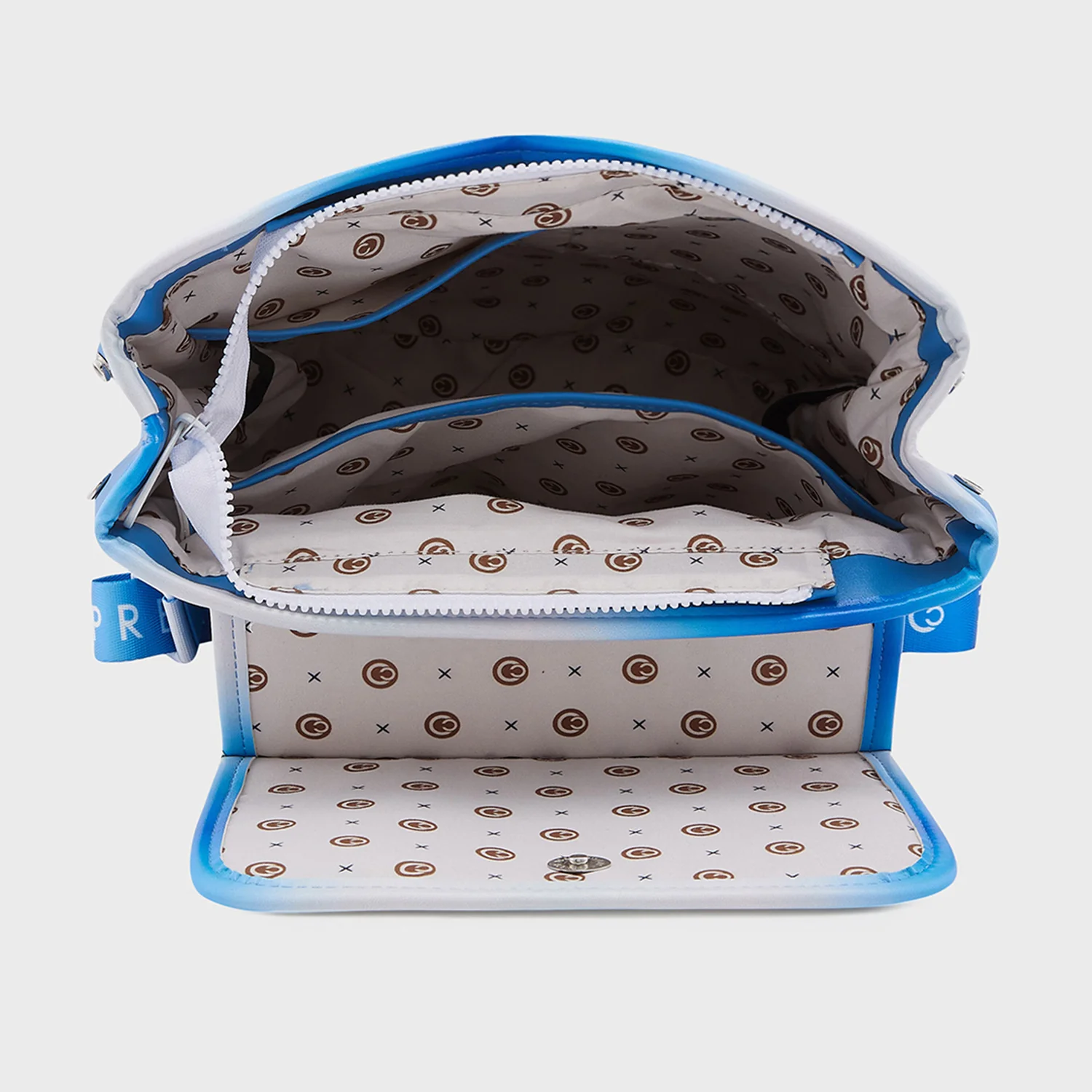 Caprese Vivian Large Blue Fashion Backpack - Image 8
