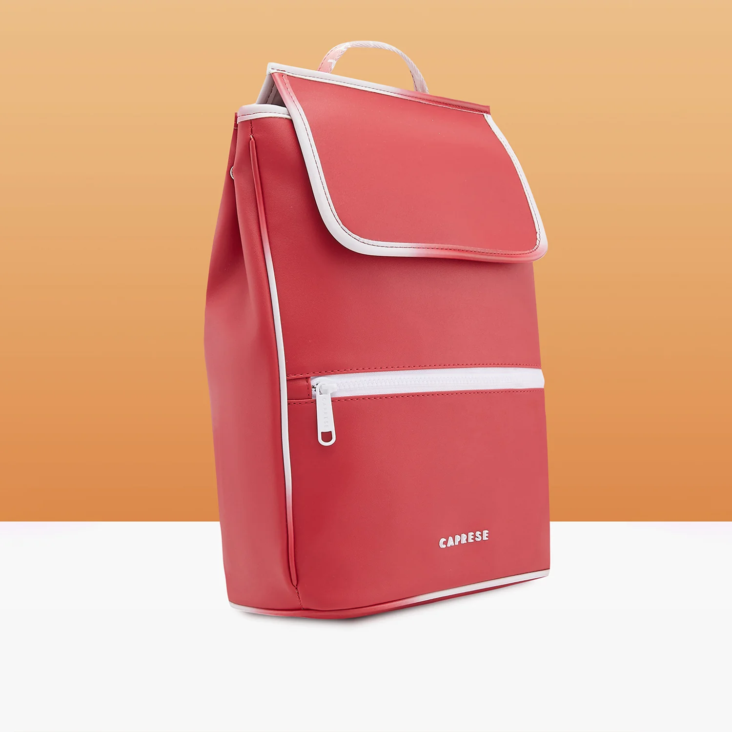 Caprese Vivian Large Red Fashion Backpack - Image 3