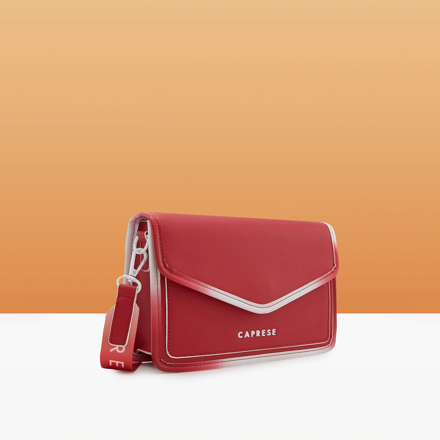 Caprese Vivian Medium Red Sling Bag - Image 3