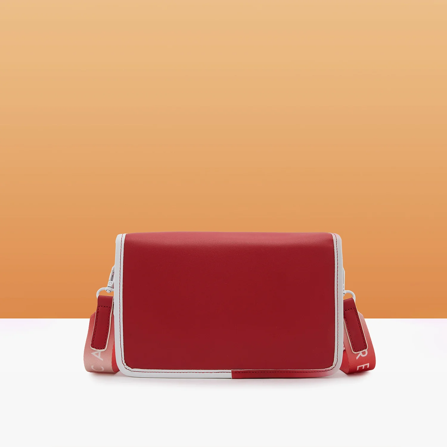 Caprese Vivian Medium Red Sling Bag - Image 4