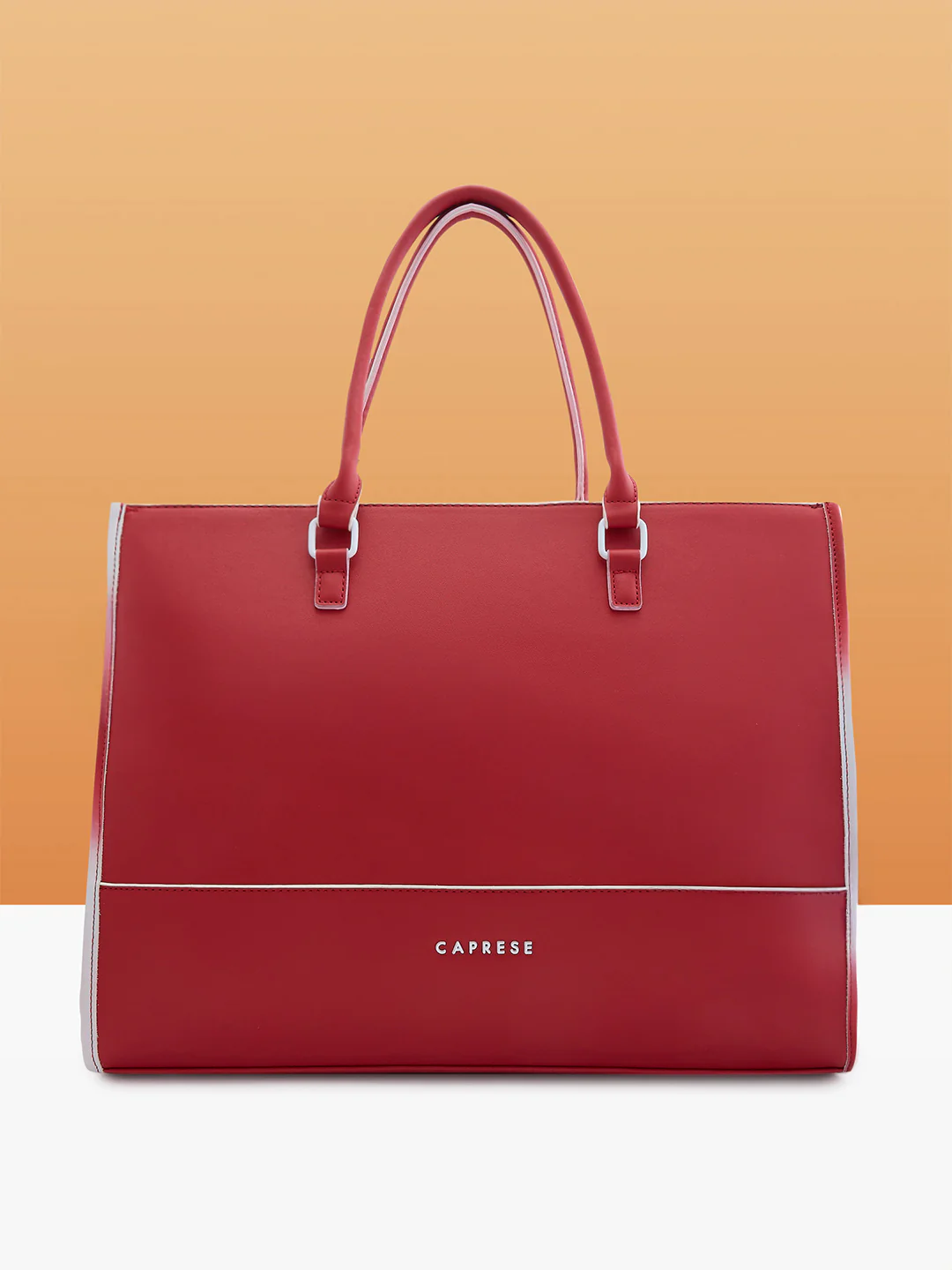 Caprese Vivian Large Red Tote Bag - Image 3
