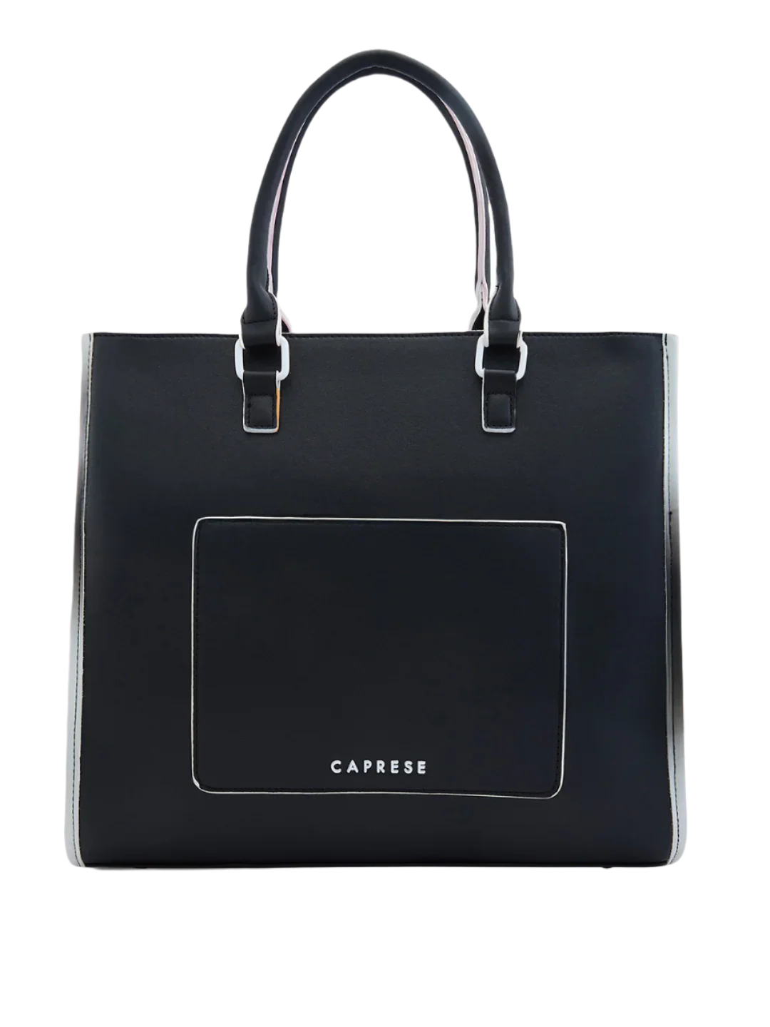 Caprese Vivian Medium Black Tote Bag