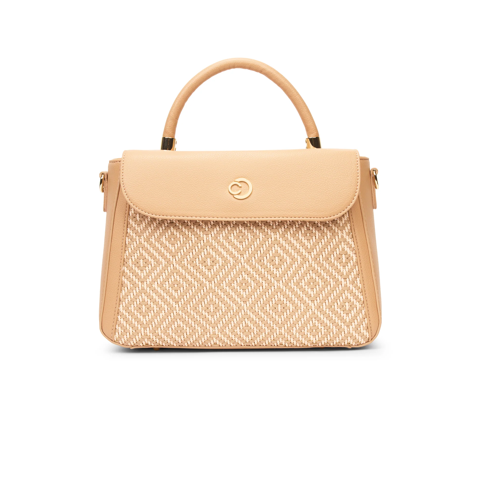 Caprese  Wind Medium Mocha Mousse Satchel Bag