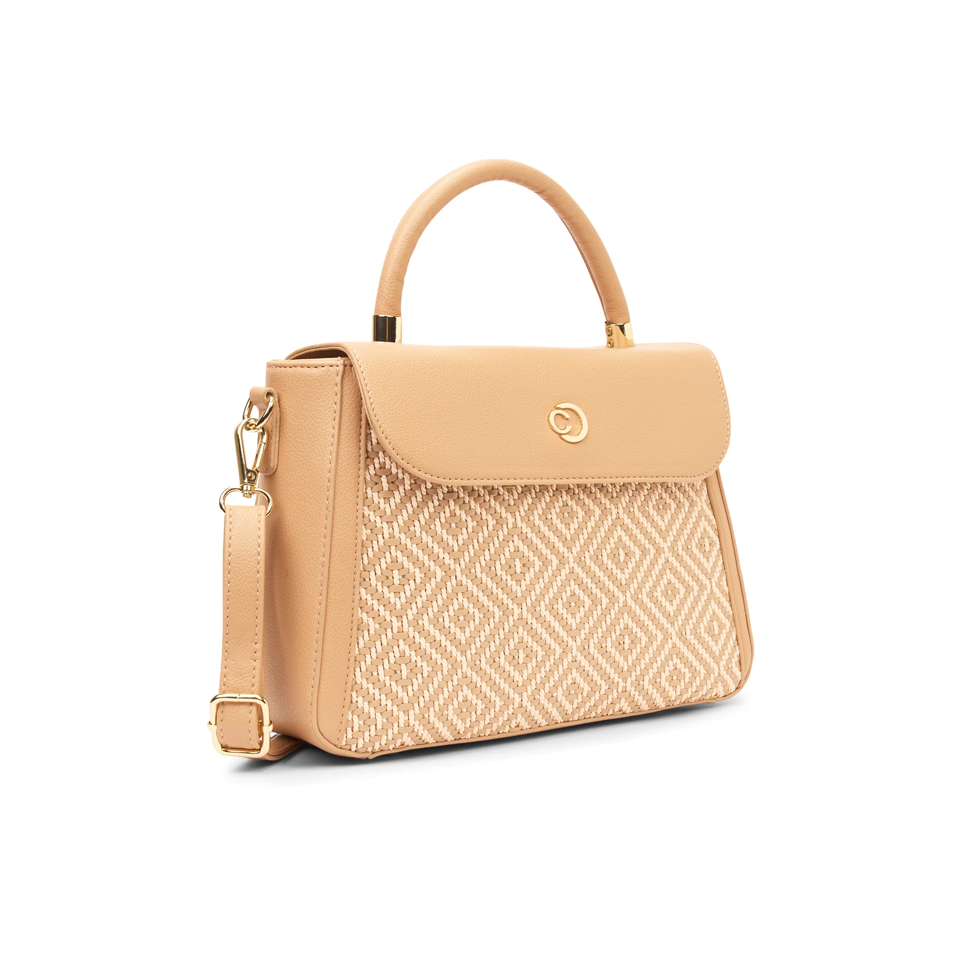Caprese  Wind Medium Mocha Mousse Satchel Bag - Image 3